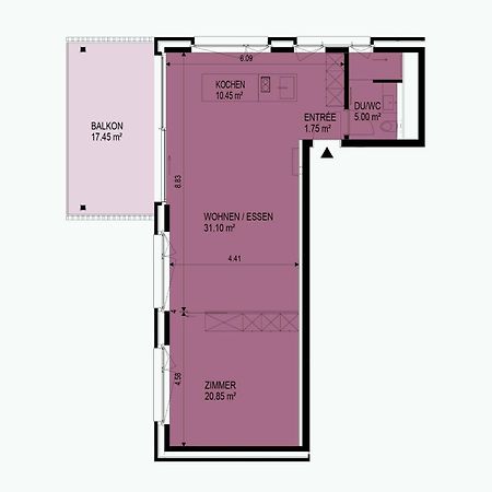 City Apartments Цуг Екстериор снимка